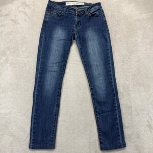 Barbell Apparel Jeans Women's 26 Slim Straight Dark Wash Blue Athletic Stretch